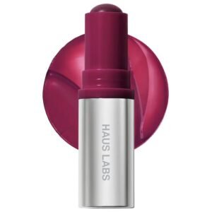 Color Fuse Longwear Hydrating Glassy Lip + Cheek Blush Balm Stick *PRE-ORDEN* - Glassy Acai - black cherry