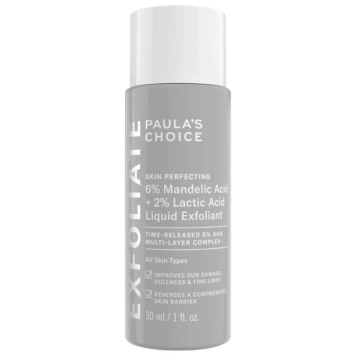 Skin Perfecting 6% Mandelic Acid + 2% Lactic Acid Liquid Exfoliant * PRE-ORDER*